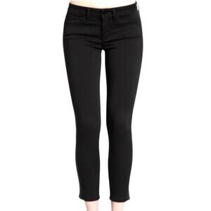 Mavi Gold Adrianna Ankle Women's 28 Black Mid Rise Super Skinny Denim Jeans